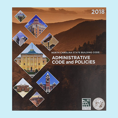 Book Image North Carolina Administrative Code and Policies 2018 Edition