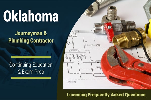 Oklahoma Plumbing Licensing Frequently Asked Questions