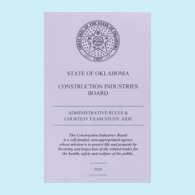 Book Image Oklahoma Rules Exam Study Guide