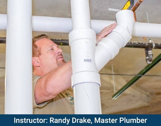 Instructor Randy Drake Master Plumber